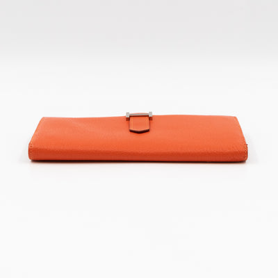 Bearn Wallet Orange Leather