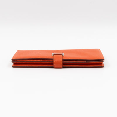 Bearn Wallet Orange Leather