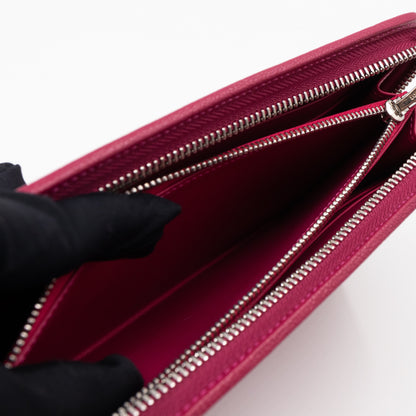 Amazona Zip Around Wallet Fuchsia Leather