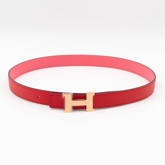 LV Initiales Epi Buckle Reversible Belt Taurillon Leather Wide 100