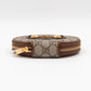 Horsebit 1955 Coin Case Oval Round GG Supreme Brown