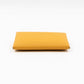 Calvi Card Holder Yellow Leather