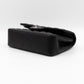 Classic Double Flap Small Black Lambskin Silver