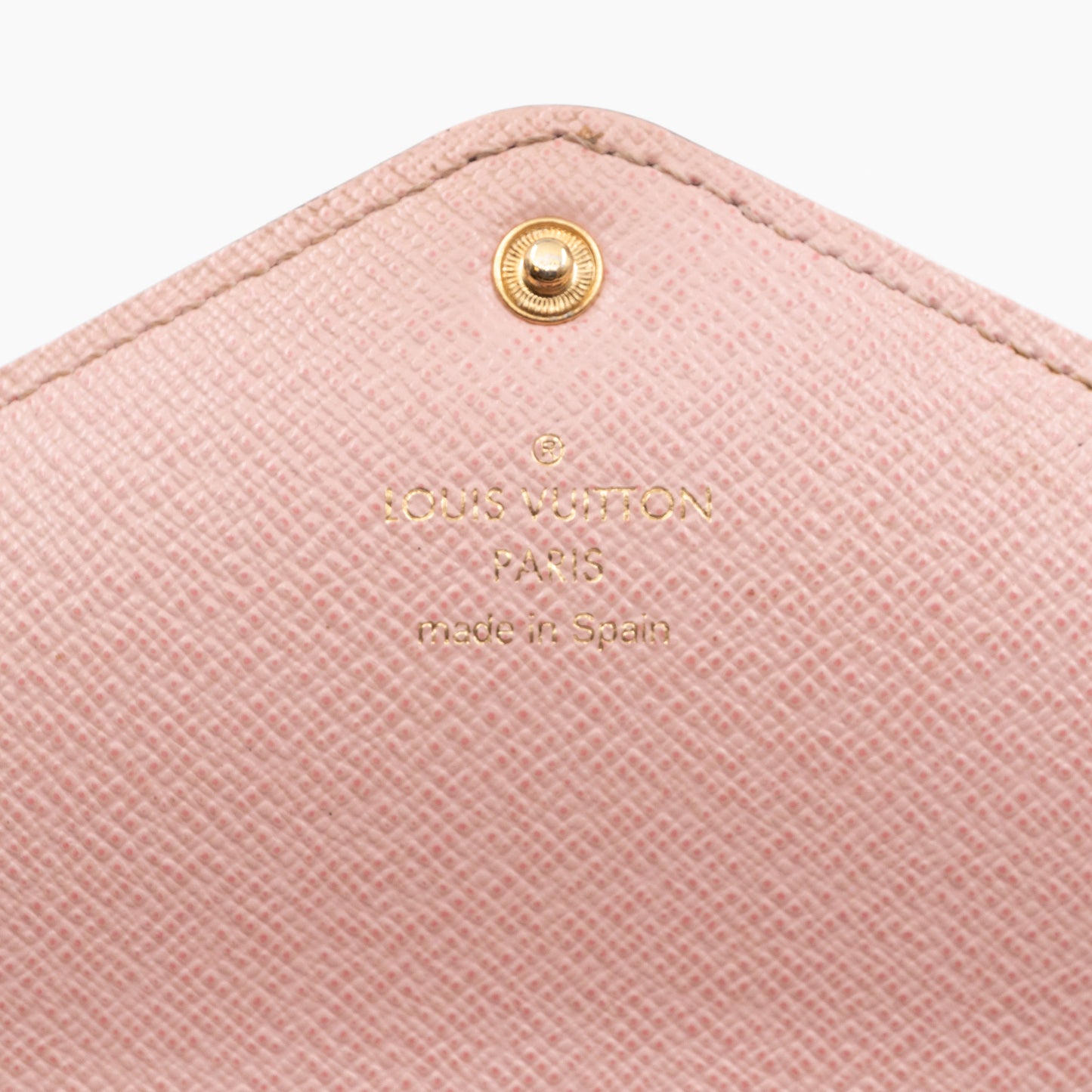 Josephine Wallet Monogram Rose Ballerine