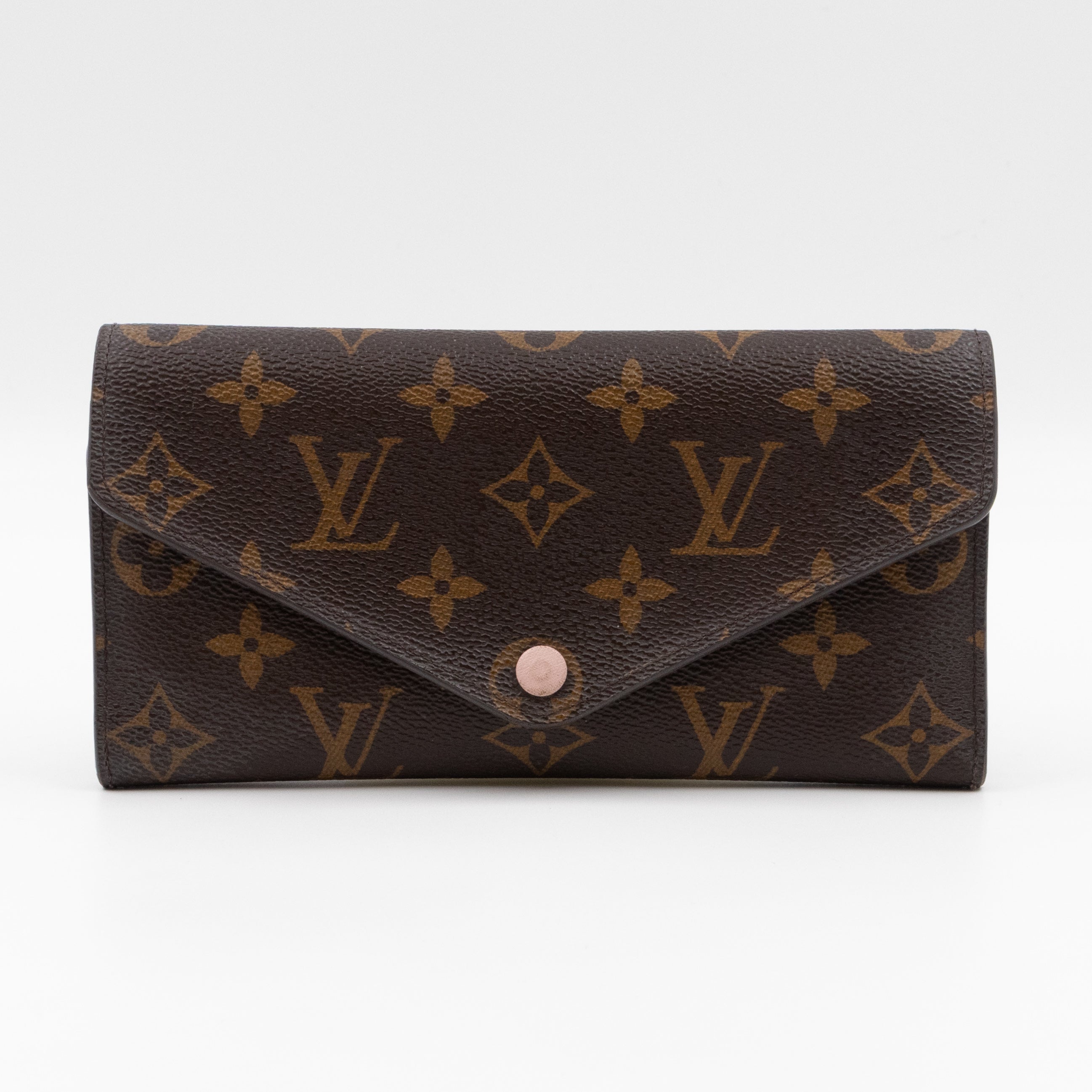 Josephine Wallet Monogram Rose Ballerine