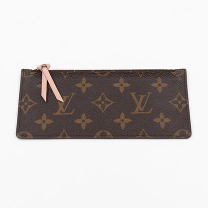 Josephine Wallet Monogram Rose Ballerine