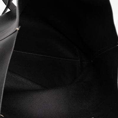 Darryl Tote Bag Black Leather
