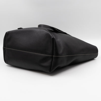Darryl Tote Bag Black Leather
