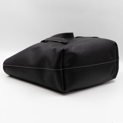 Darryl Tote Bag Black Leather
