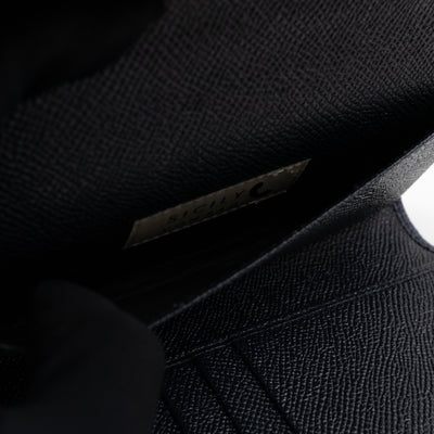 Sicily Von Bag Righe Blu Dauphine Leather