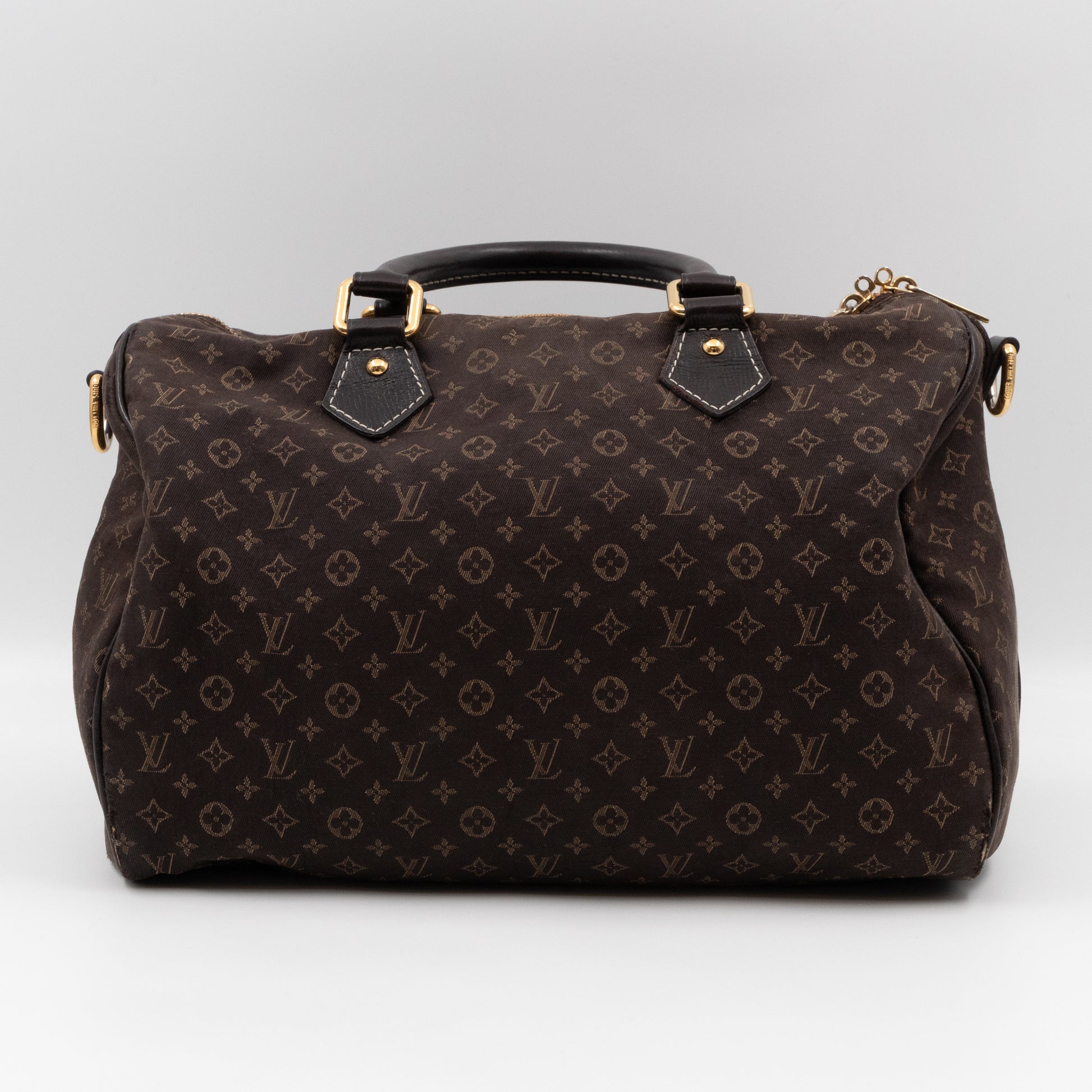 Louis Vuitton Fusain Monogram Idylle Speedy Bandouliere 30