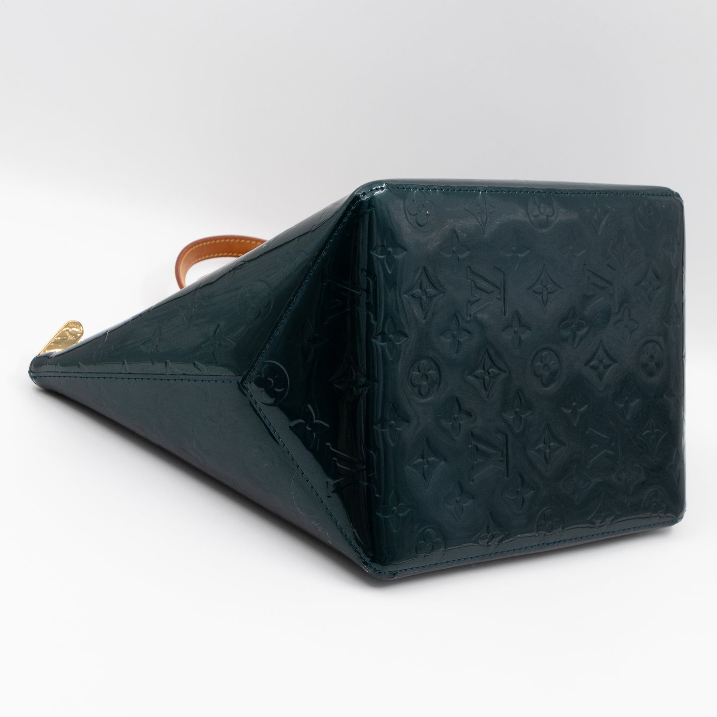 Bellevue PM Monogram Dark Green Vernis