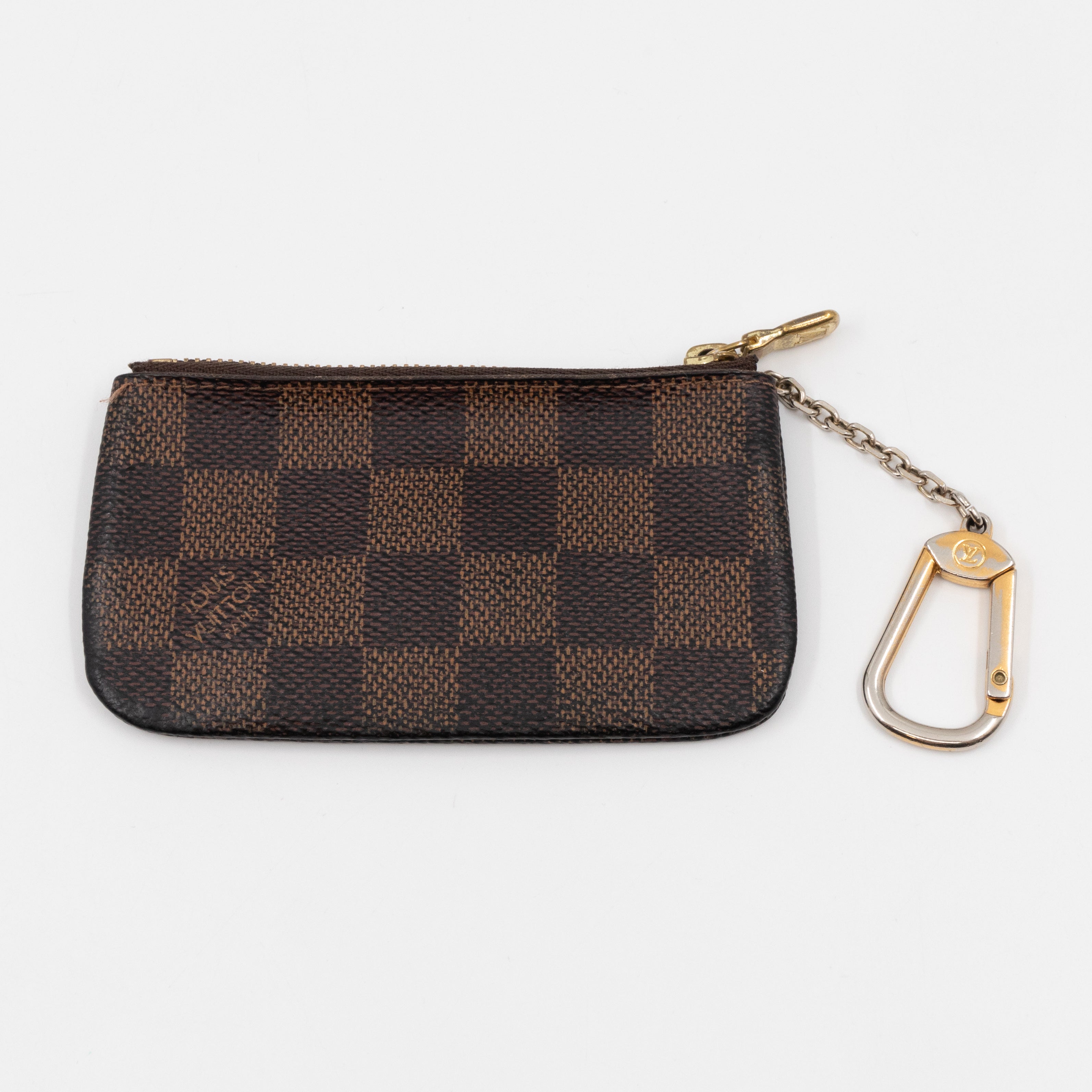 Louis vuitton key cles best sale damier ebene