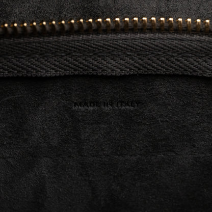 Nano Belt Bag Grey Grained Leather