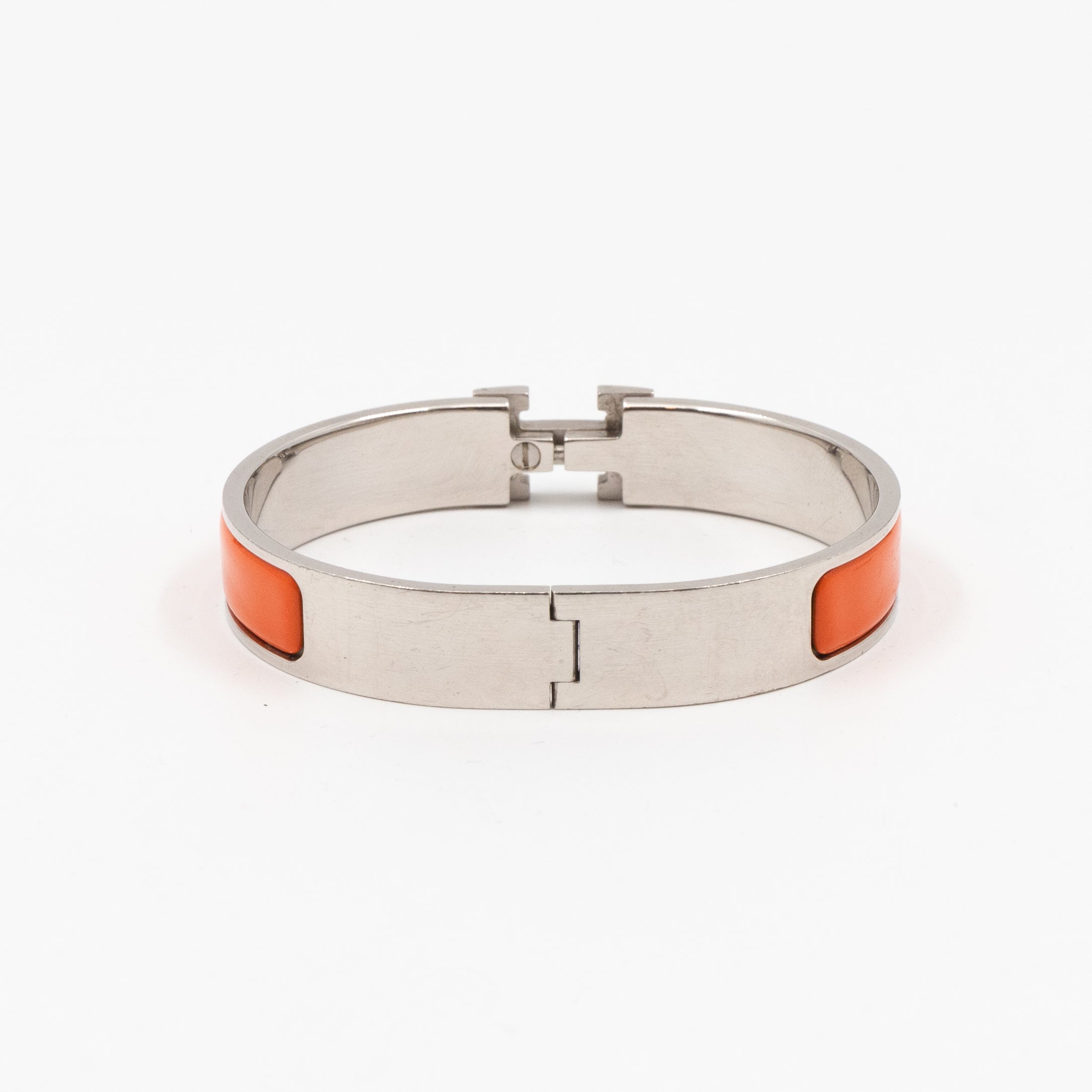 Clic H Bracelet PM Orange Palladium