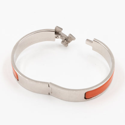 Clic H Bracelet PM Orange Palladium