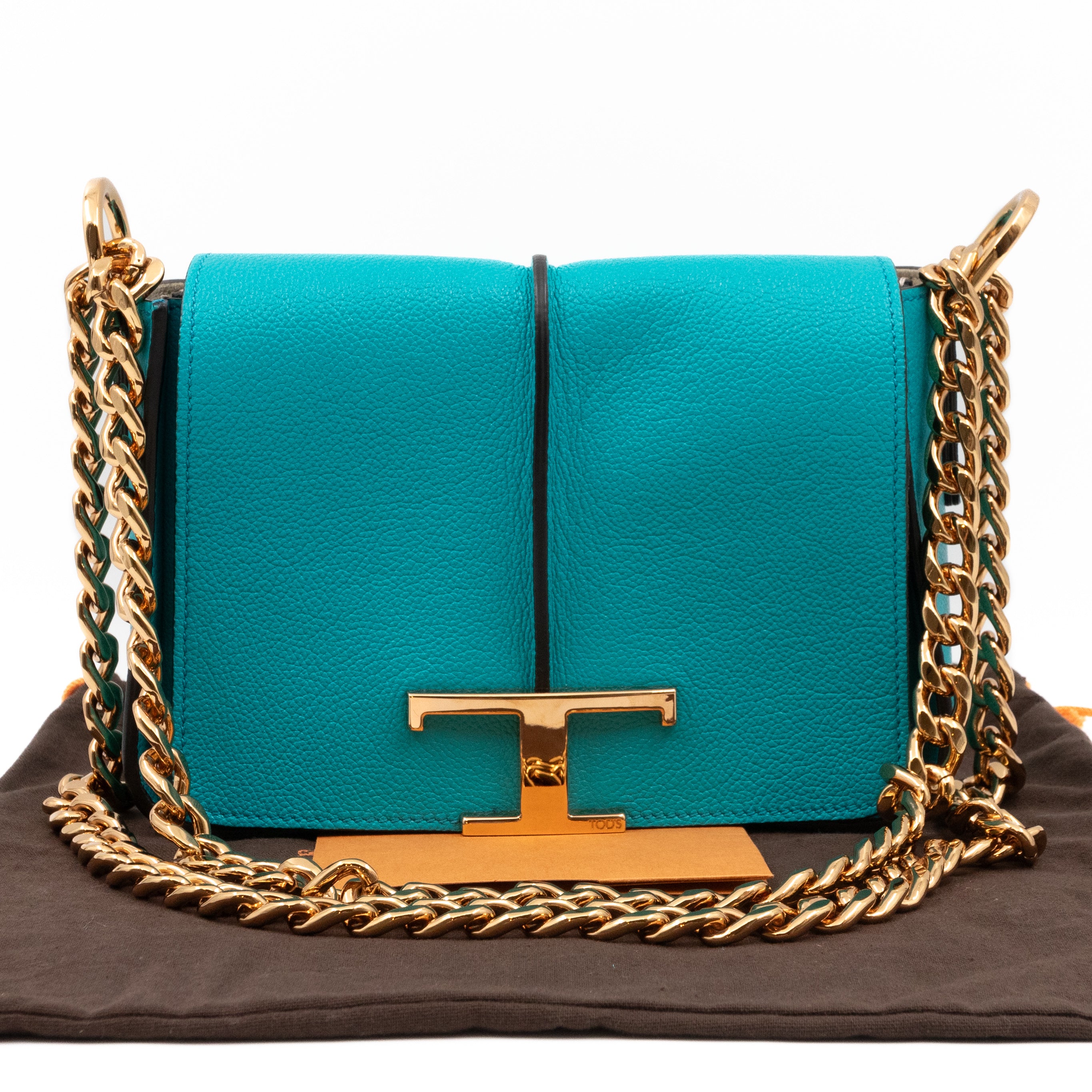 Turquoise leather crossbody online bag