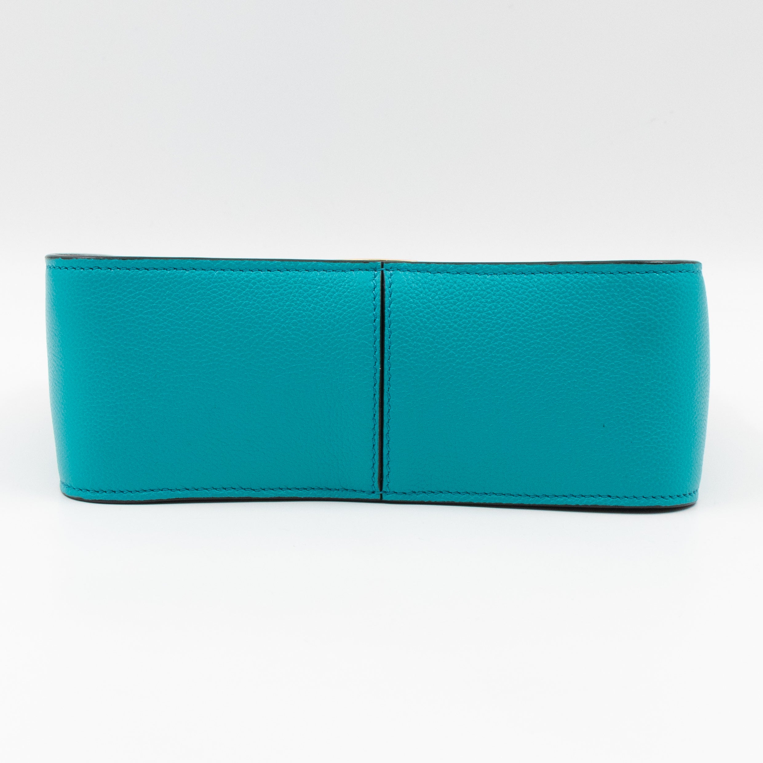T Timeless Mini Crossbody Bag Turquoise Leather