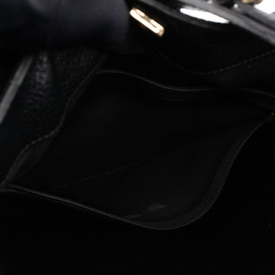 Freya Hobo Large Black Leather