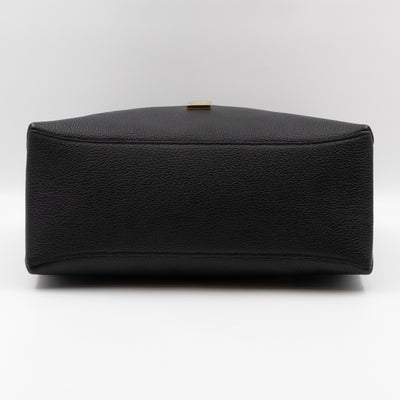 Freya Hobo Large Black Leather