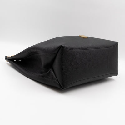 Freya Hobo Large Black Leather