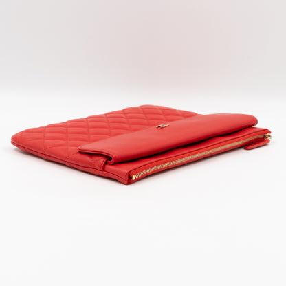 Flap O Case Red Leather