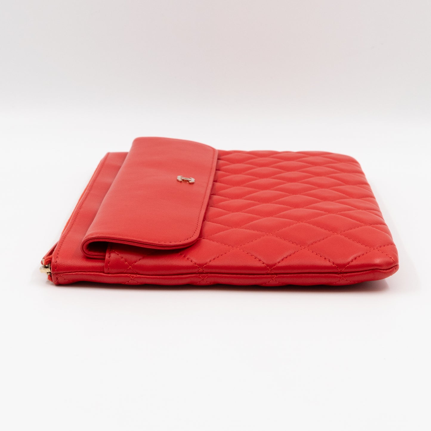 Flap O Case Red Leather