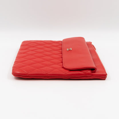 Flap O Case Red Leather