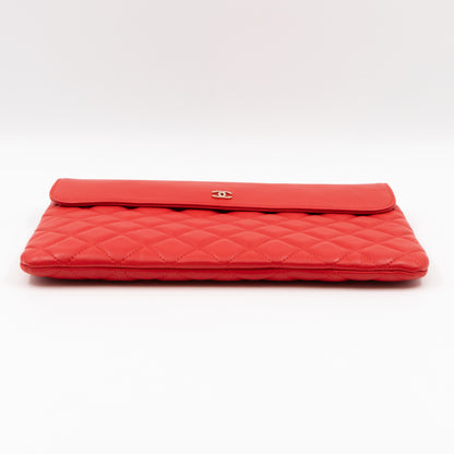 Flap O Case Red Leather