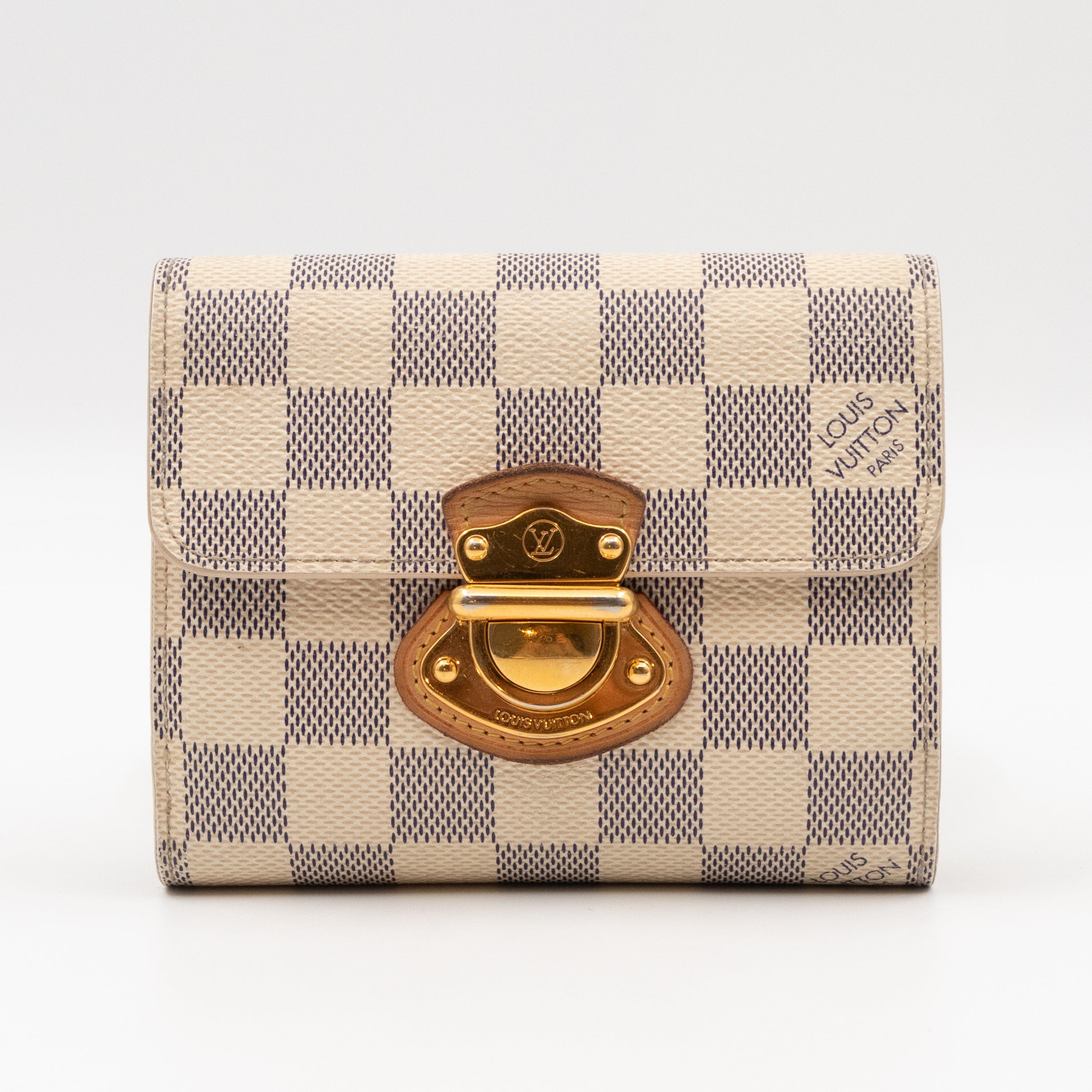 Joey Wallet Damier Azur