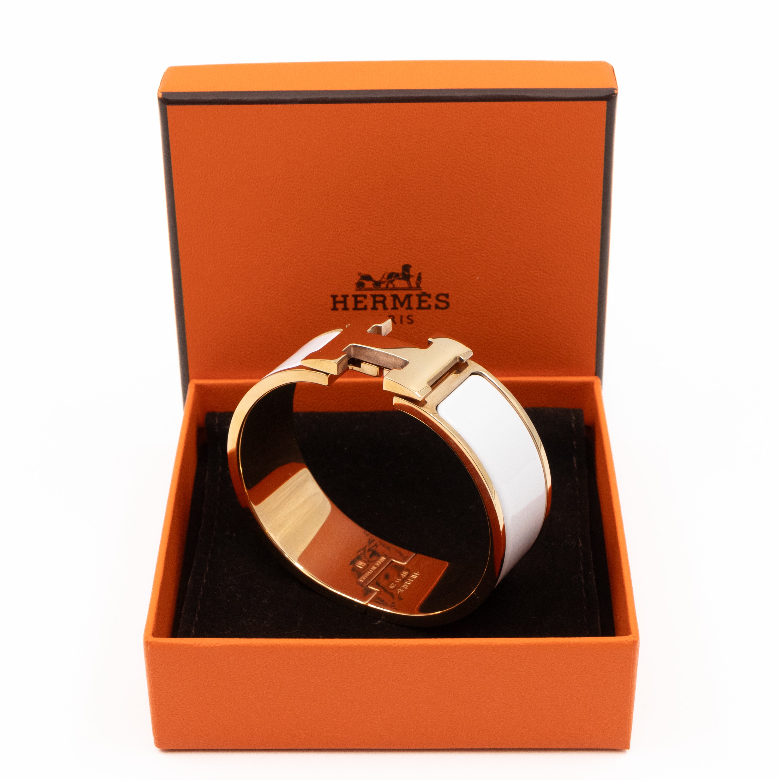 Clic Clac H Bracelet PM White Gold