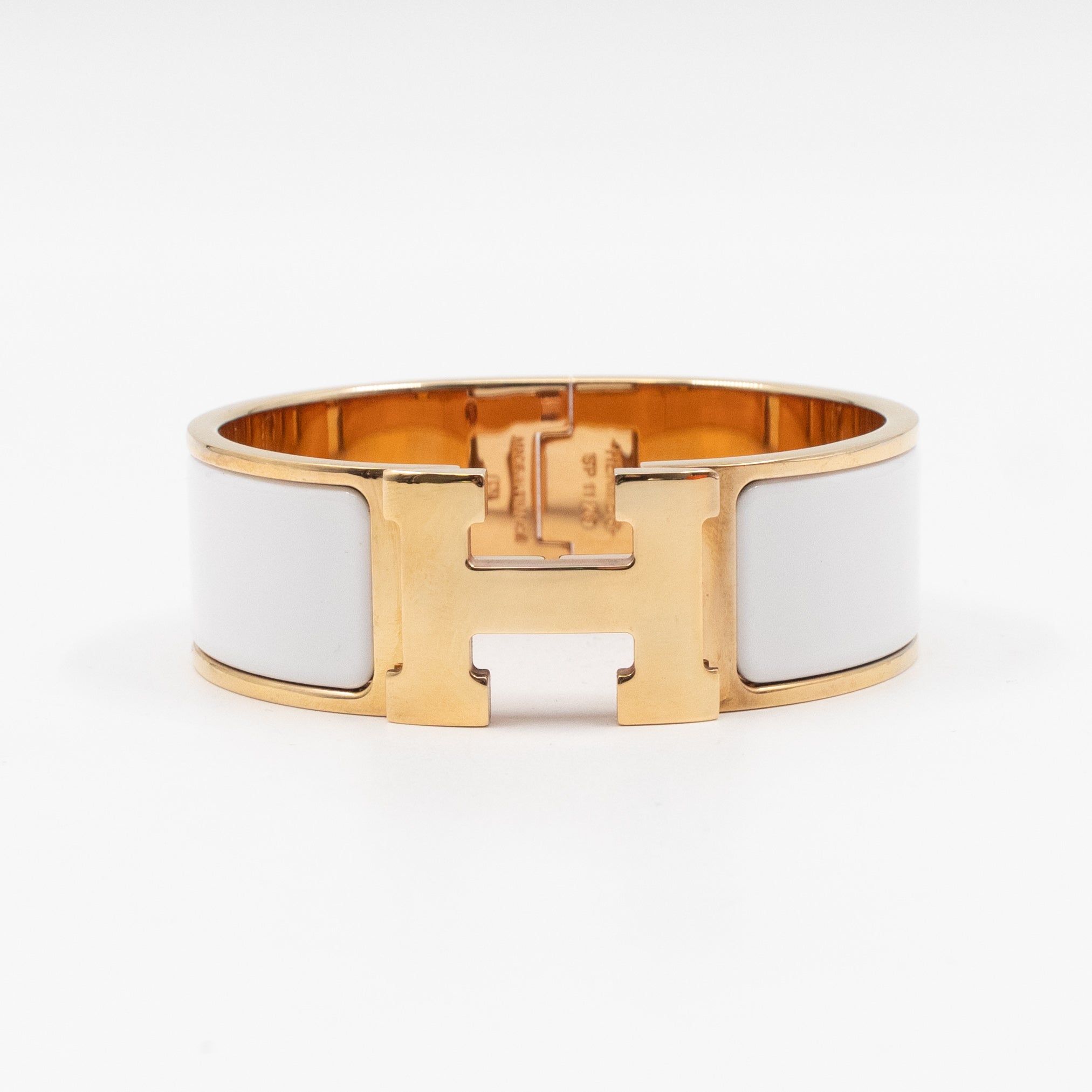 Clic Clac H Bracelet PM White Gold