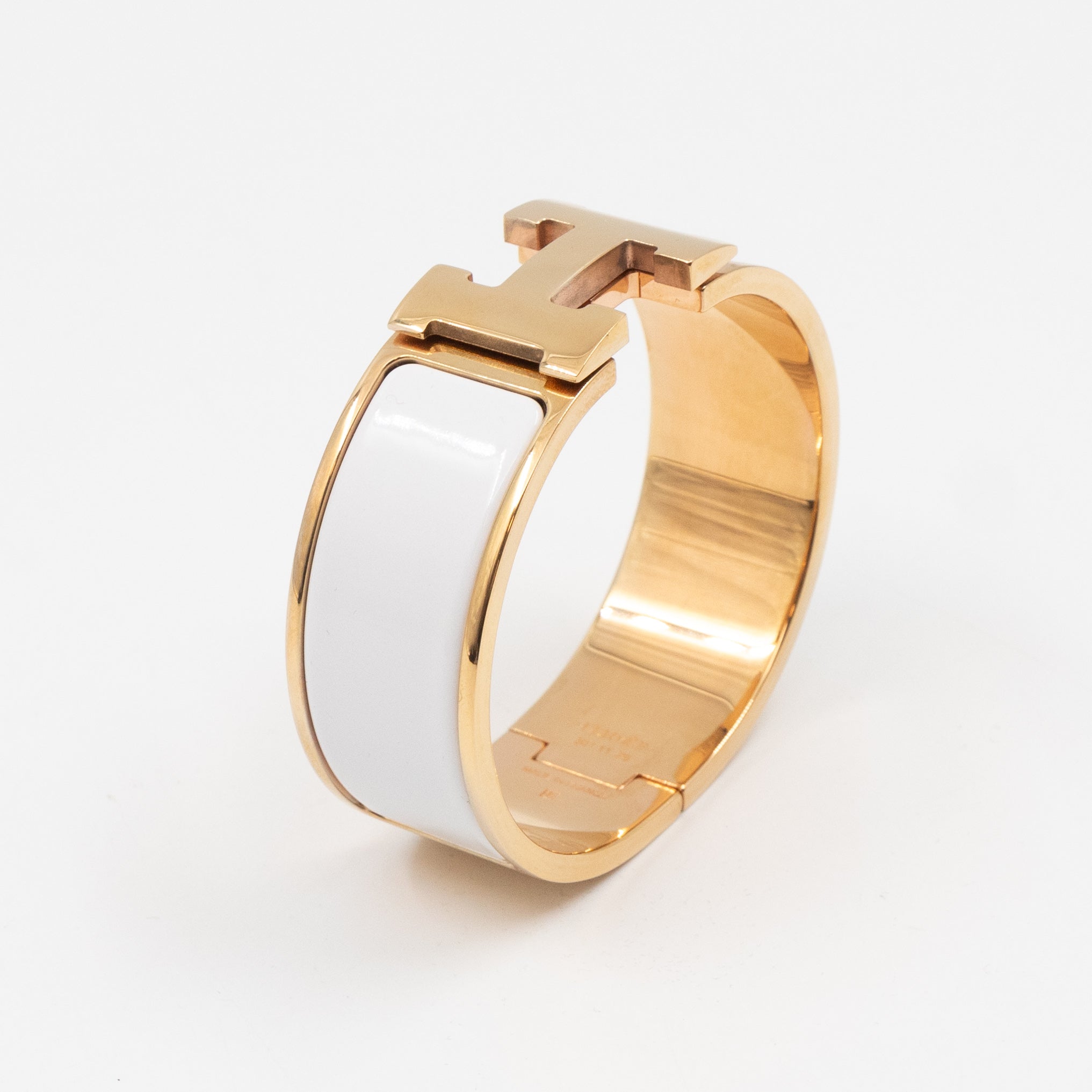 Clic Clac H Bracelet PM White Gold