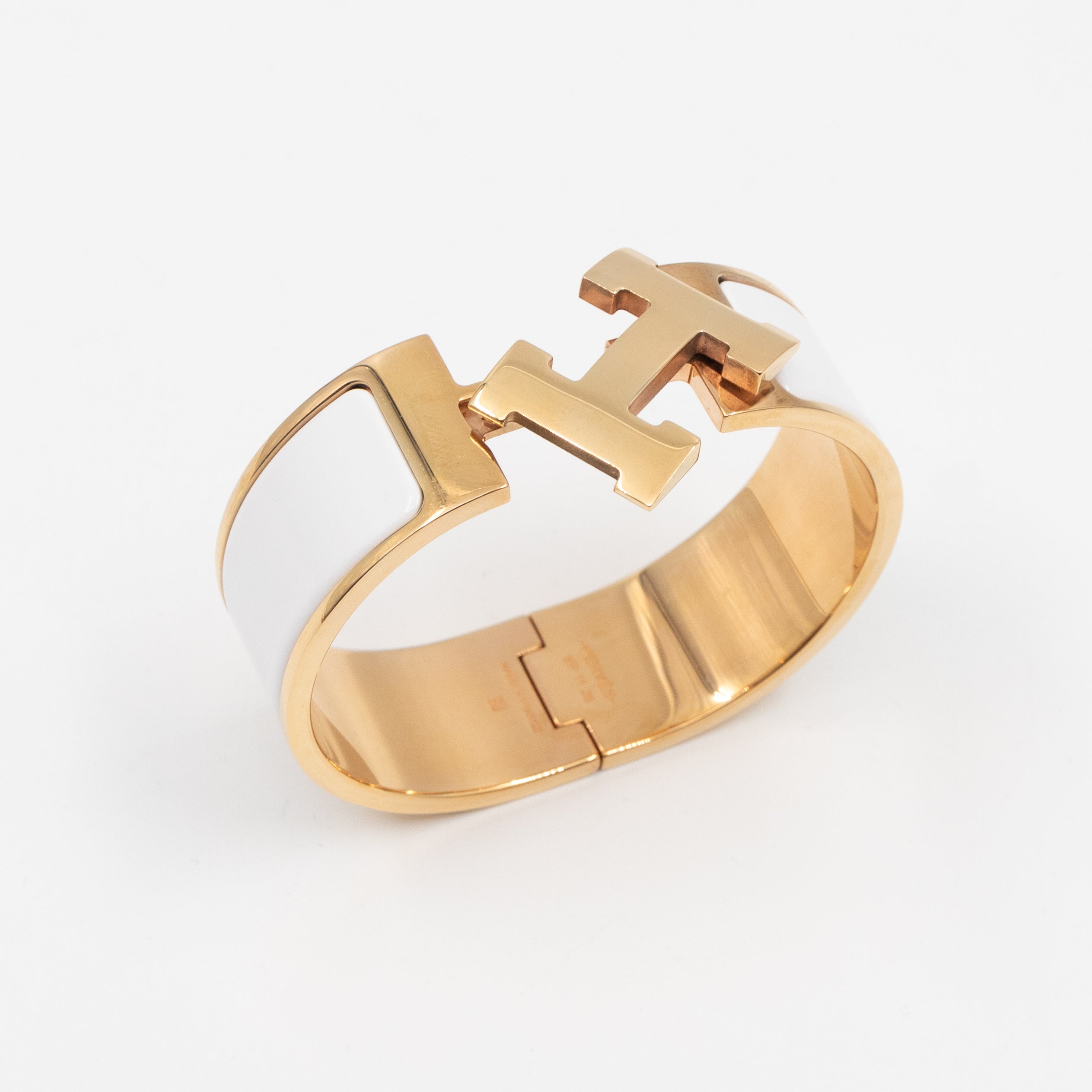Clic Clac H Bracelet PM White Gold