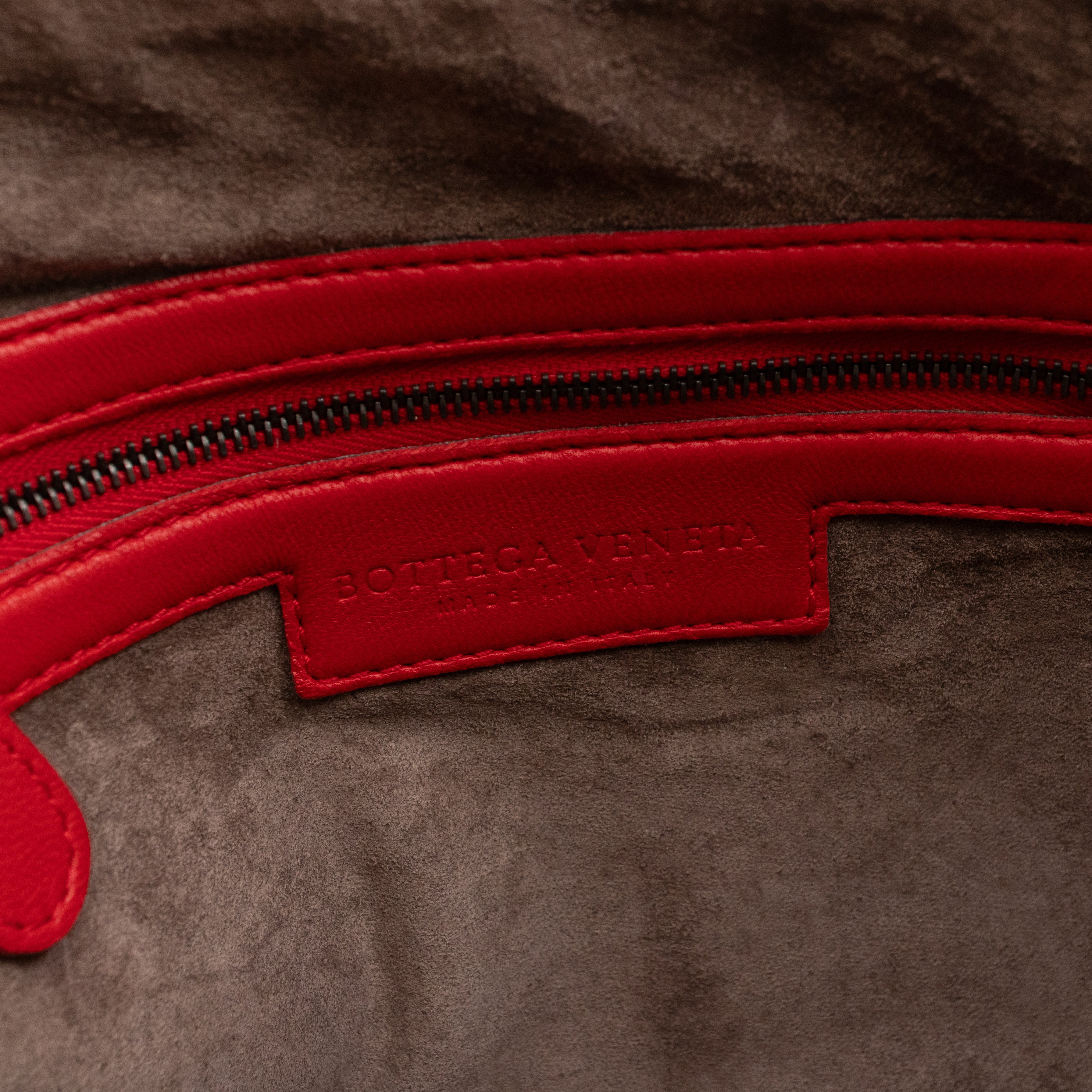 Nodini Crossbody Intrecciato Red