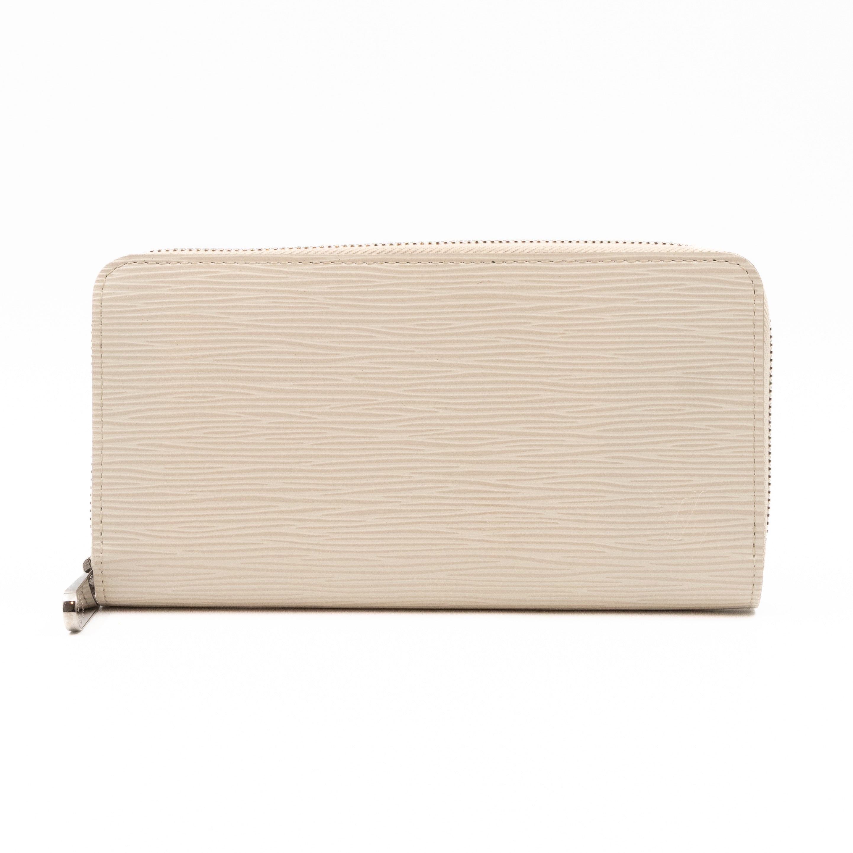 Zippy Wallet Ivory Epi Leather