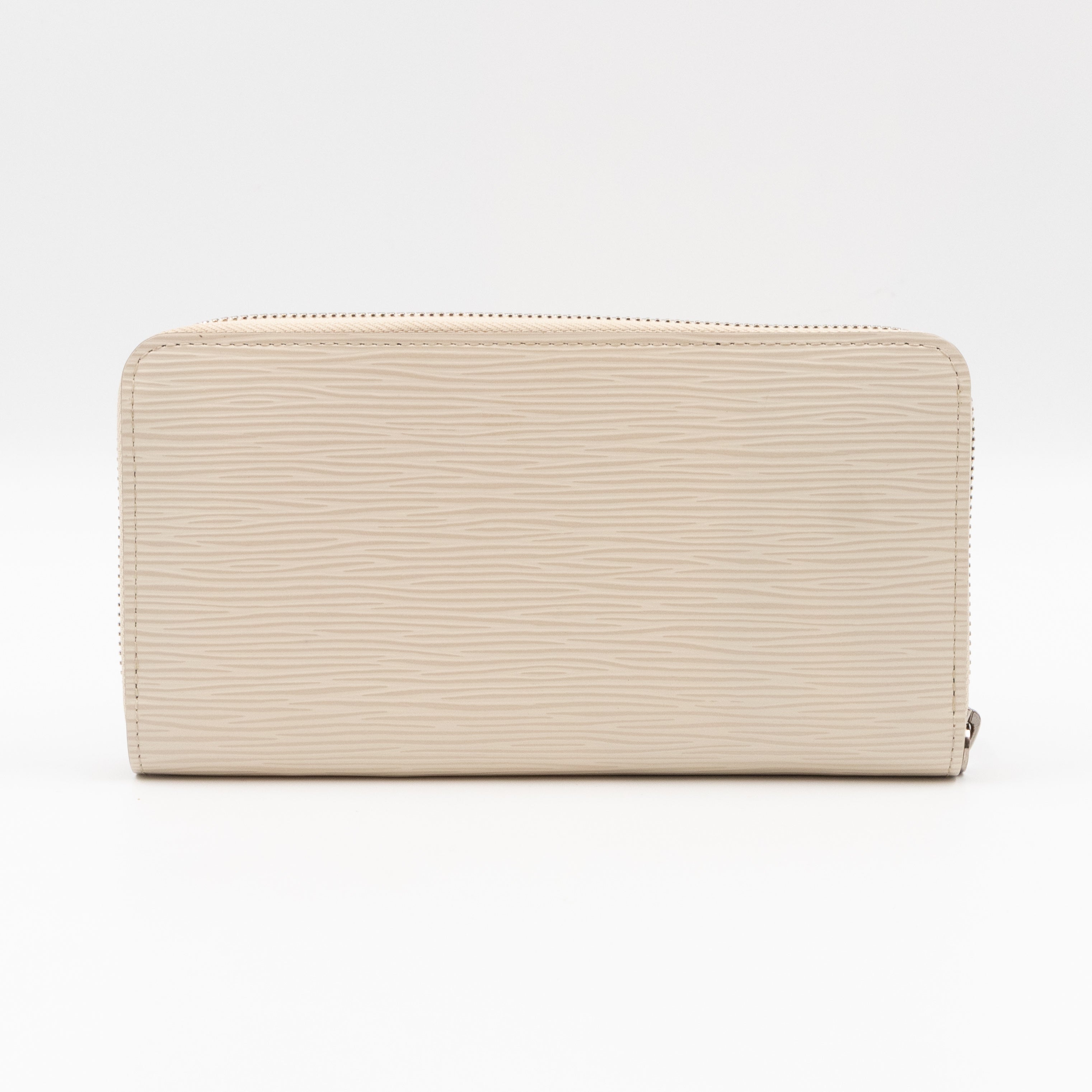 Zippy Wallet Ivory Epi Leather
