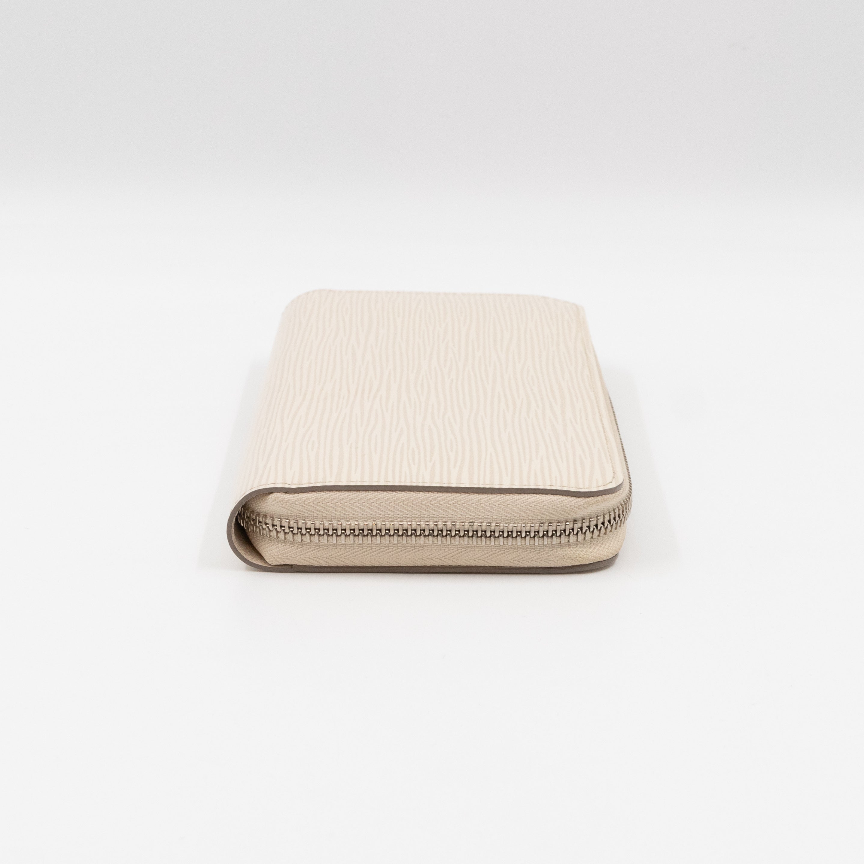 Zippy Wallet Ivory Epi Leather