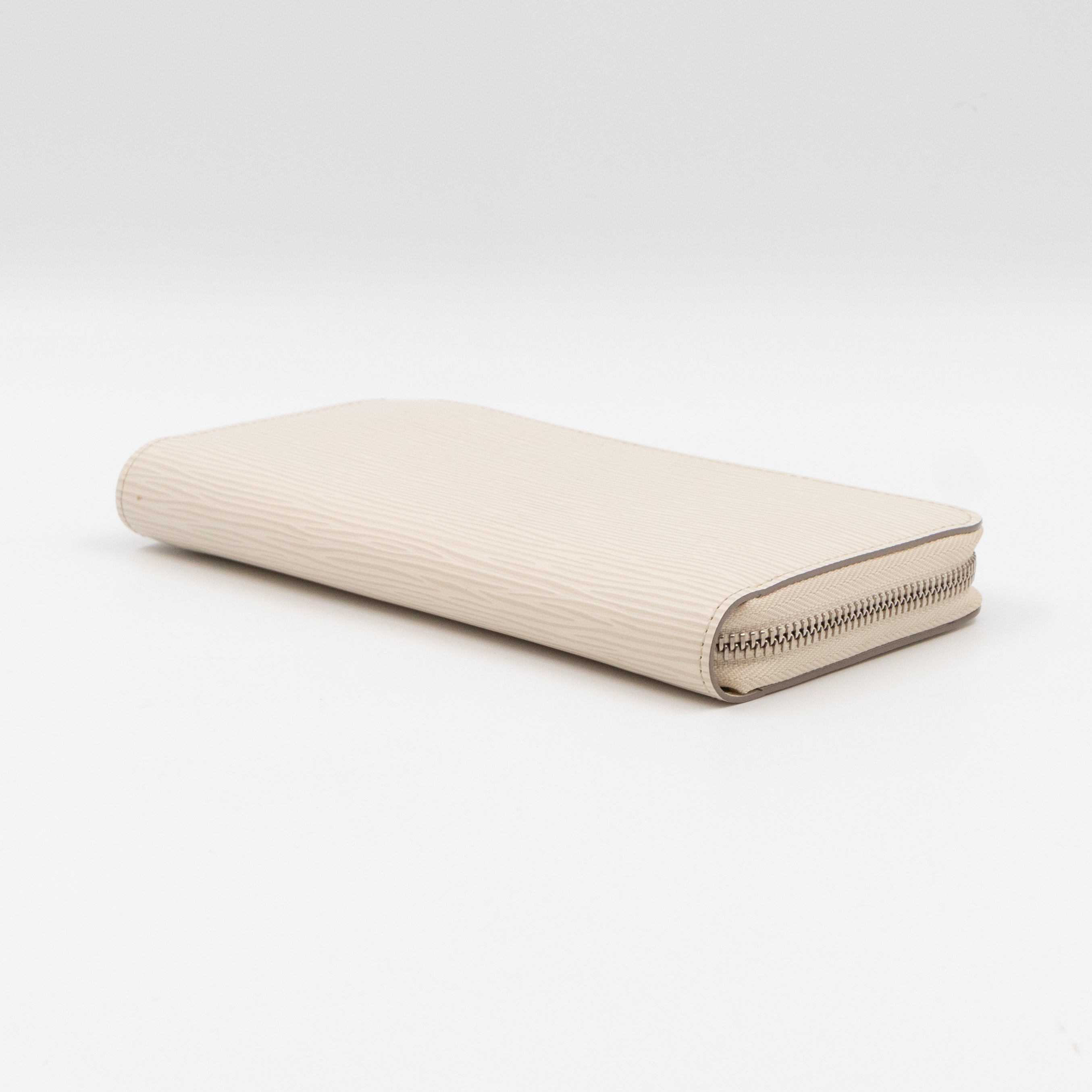 Zippy Wallet Ivory Epi Leather