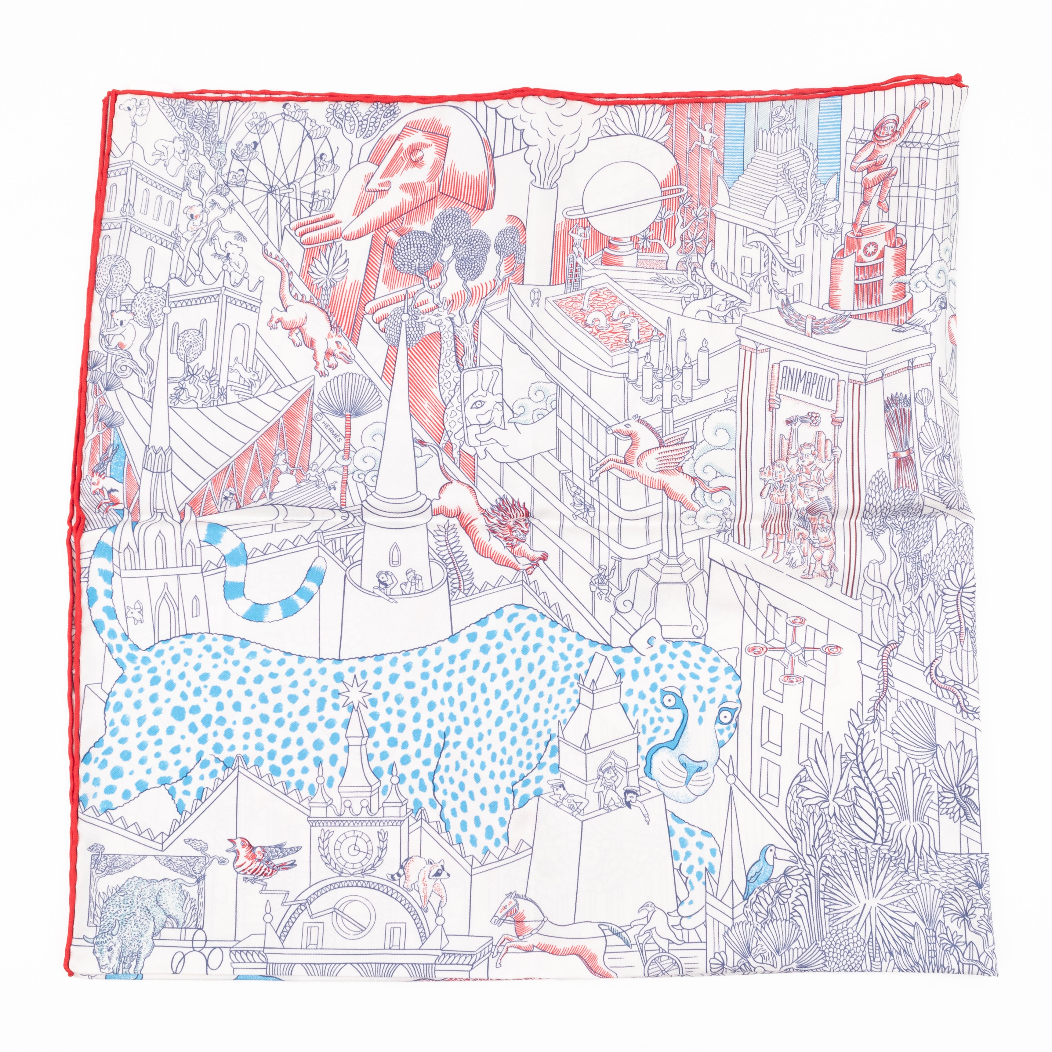 Silk Scarf 90 Animapolis