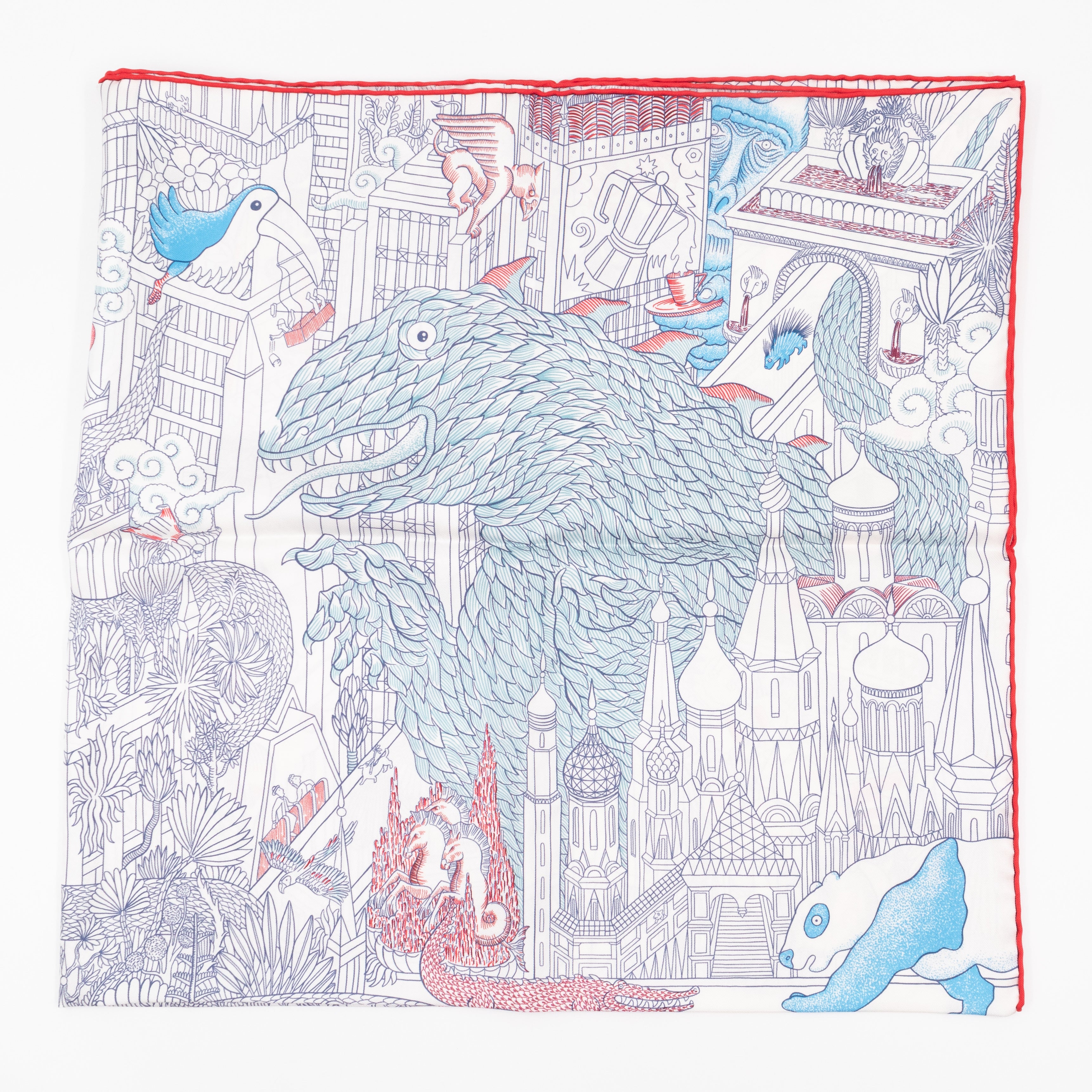 Silk Scarf 90 Animapolis