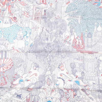 Silk Scarf 90 Animapolis