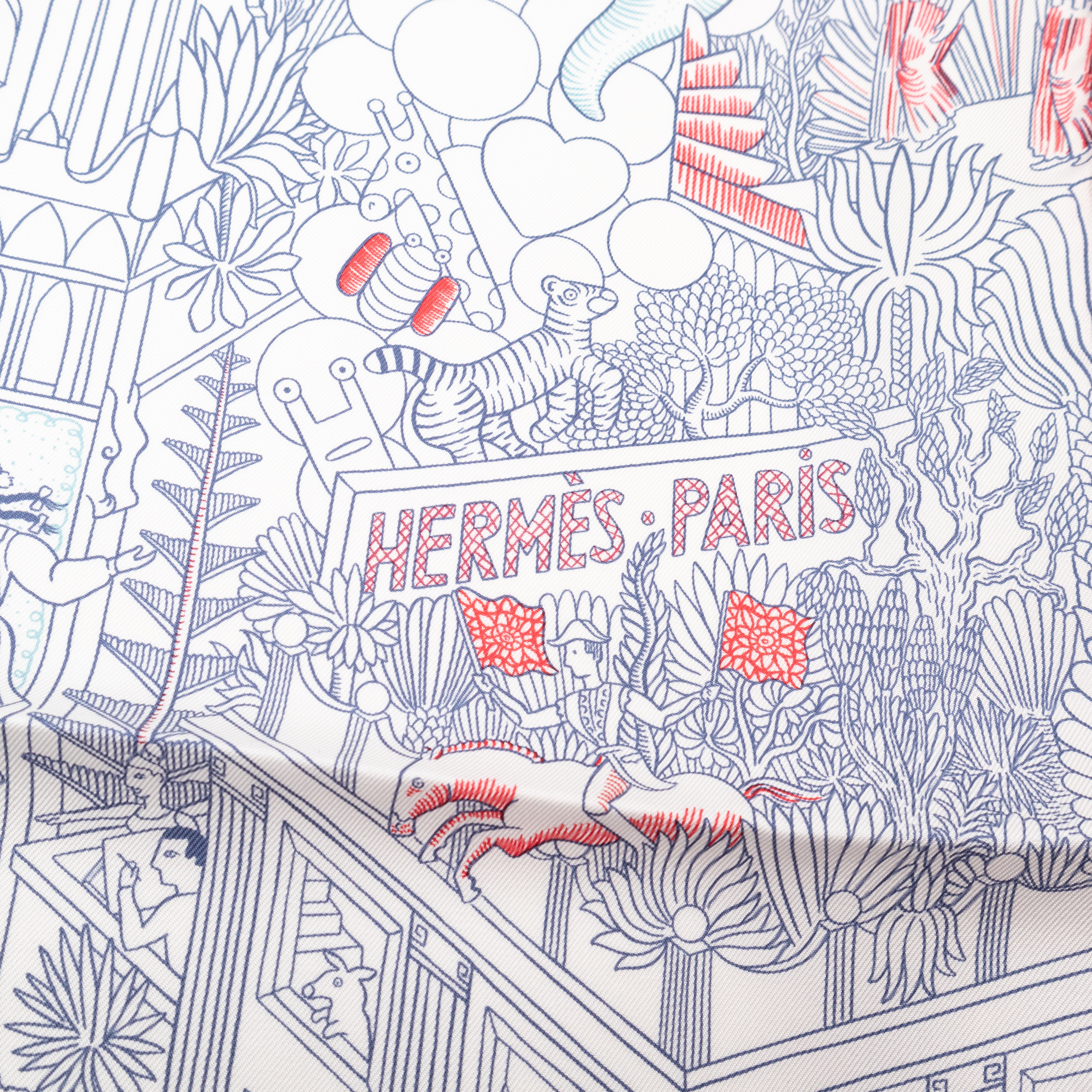 Silk Scarf 90 Animapolis