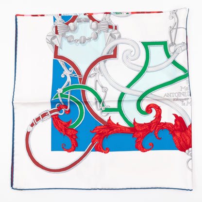 Silk Scarf 90 Plumets du Roy