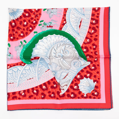 Silk Scarf 90 Plumets du Roy