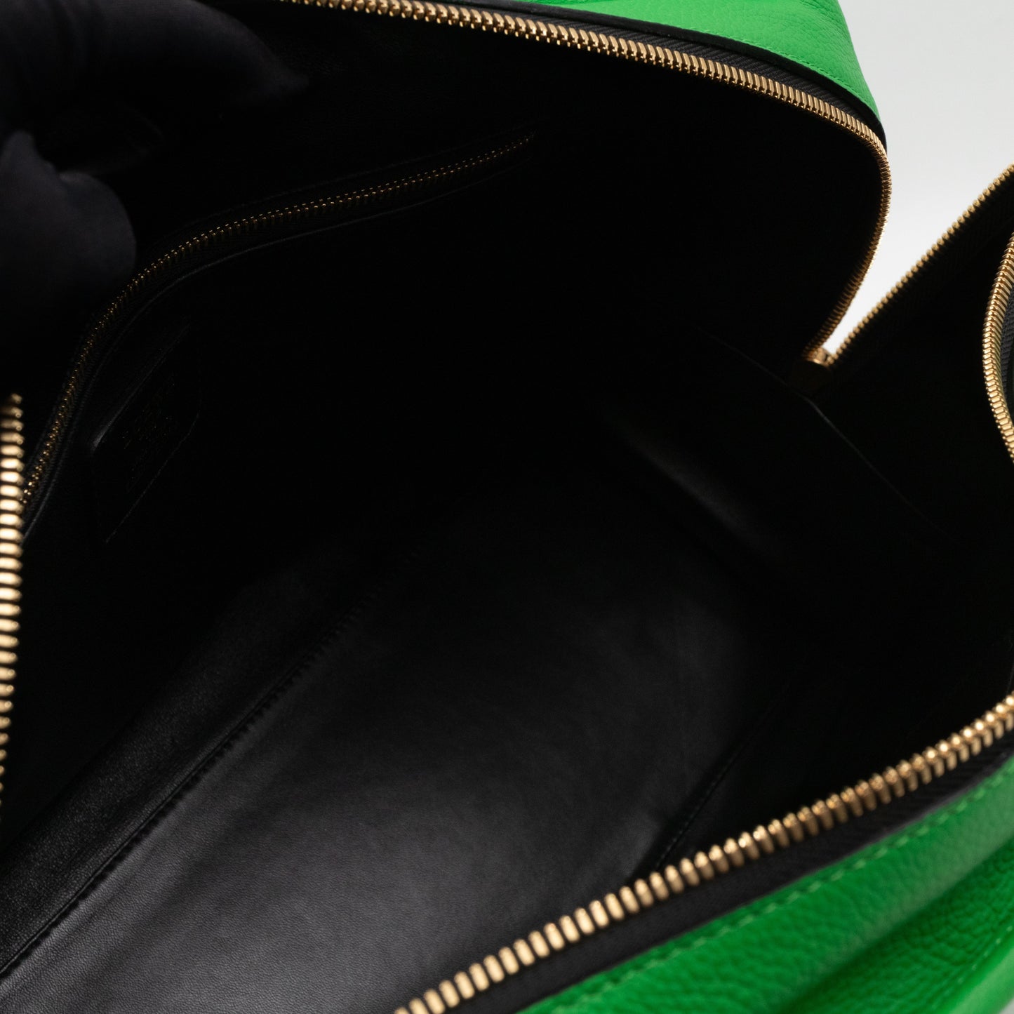 Acid Amazona 36 Handbag Green Leather