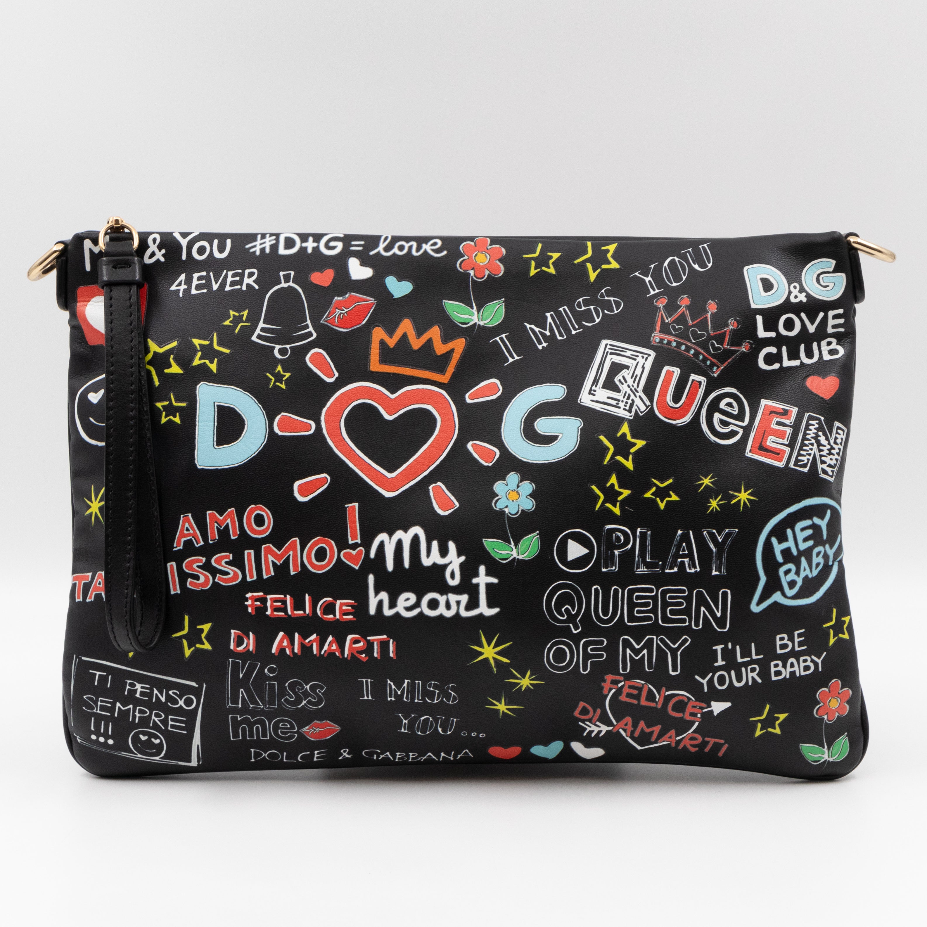 Graffiti 2024 clutch bag