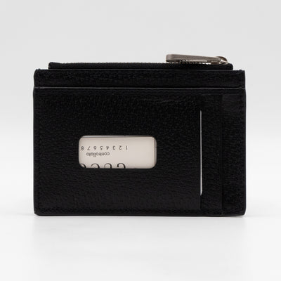 Off The Grid Zip Card Case Black