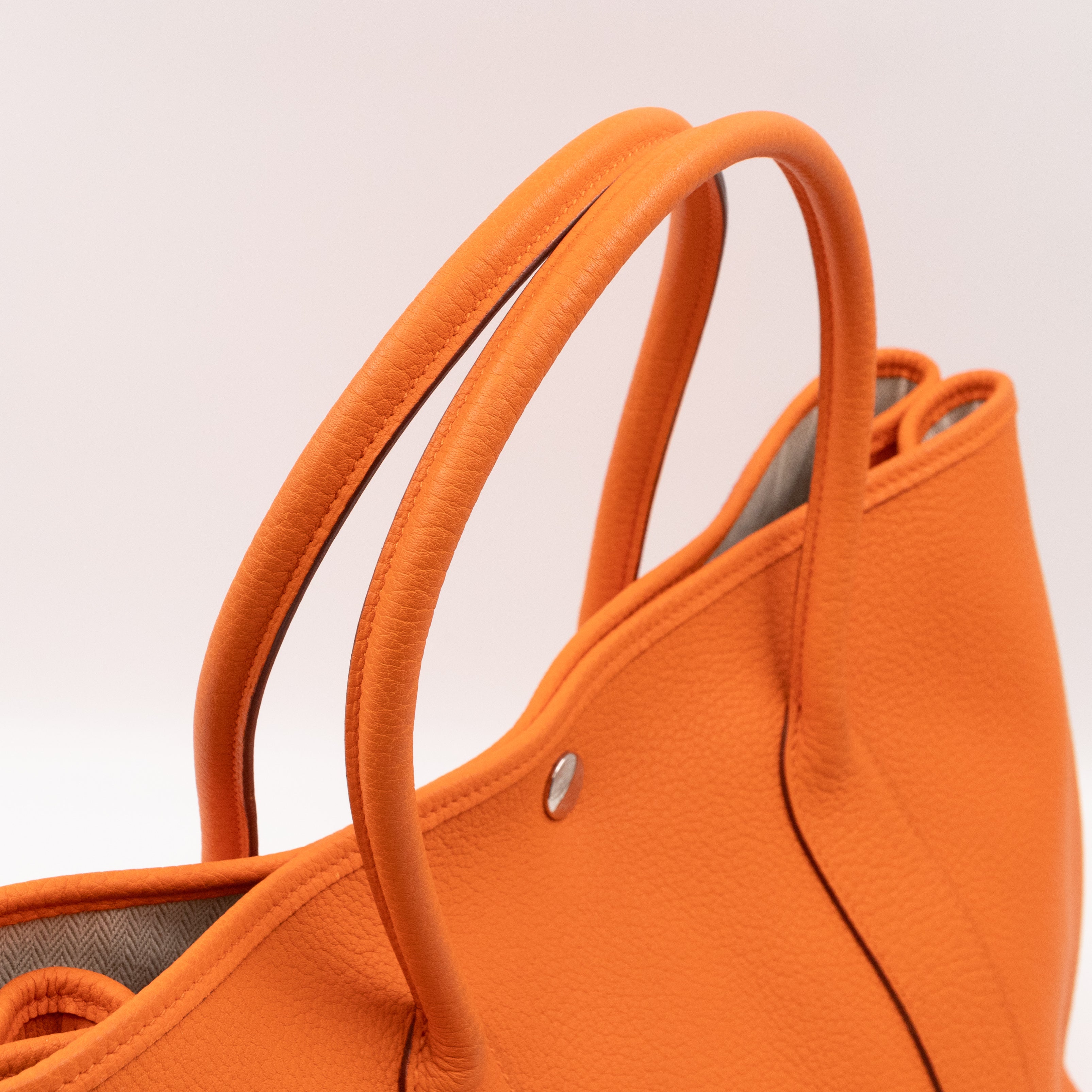 Garden Party 36 Orange Leather