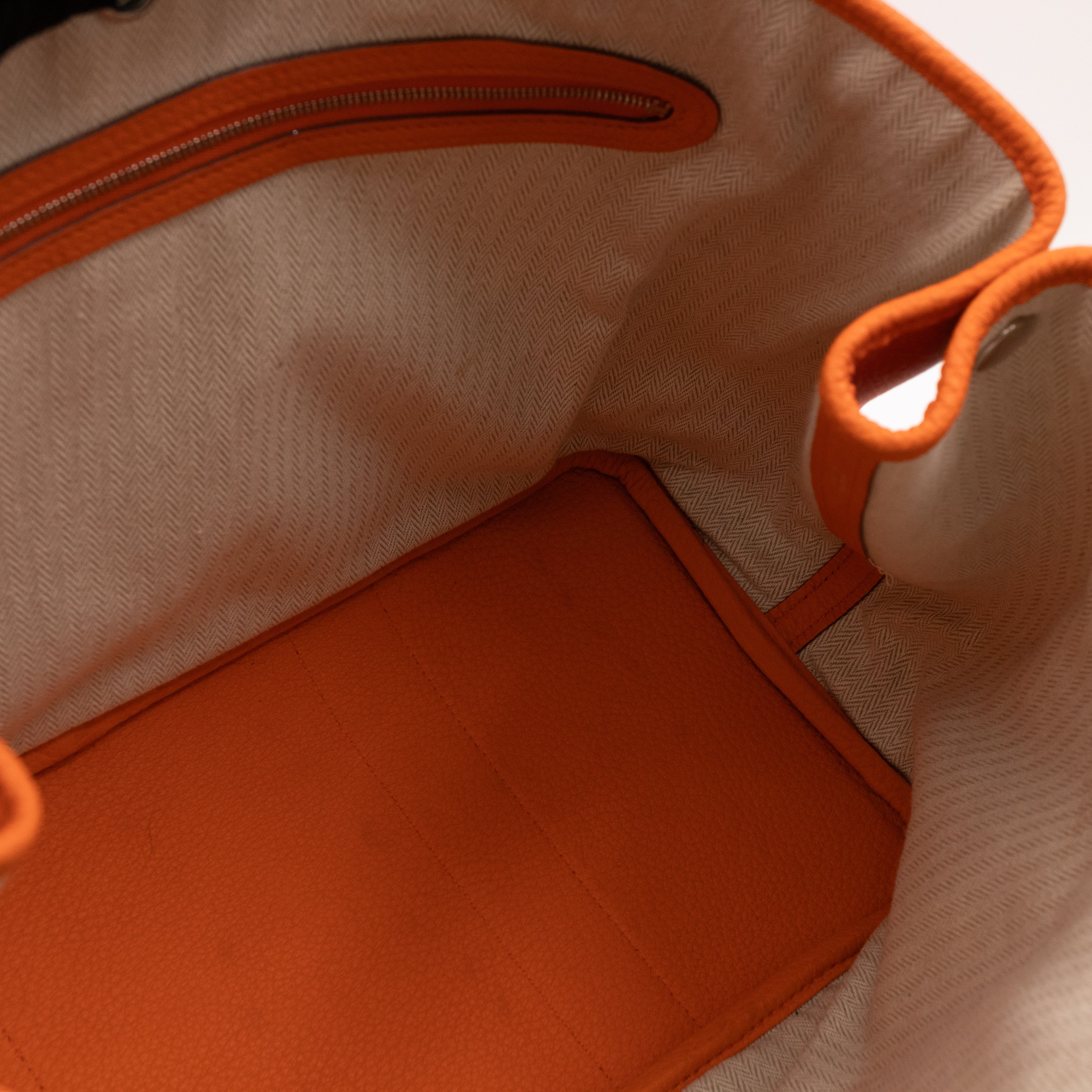 Garden Party 36 Orange Leather